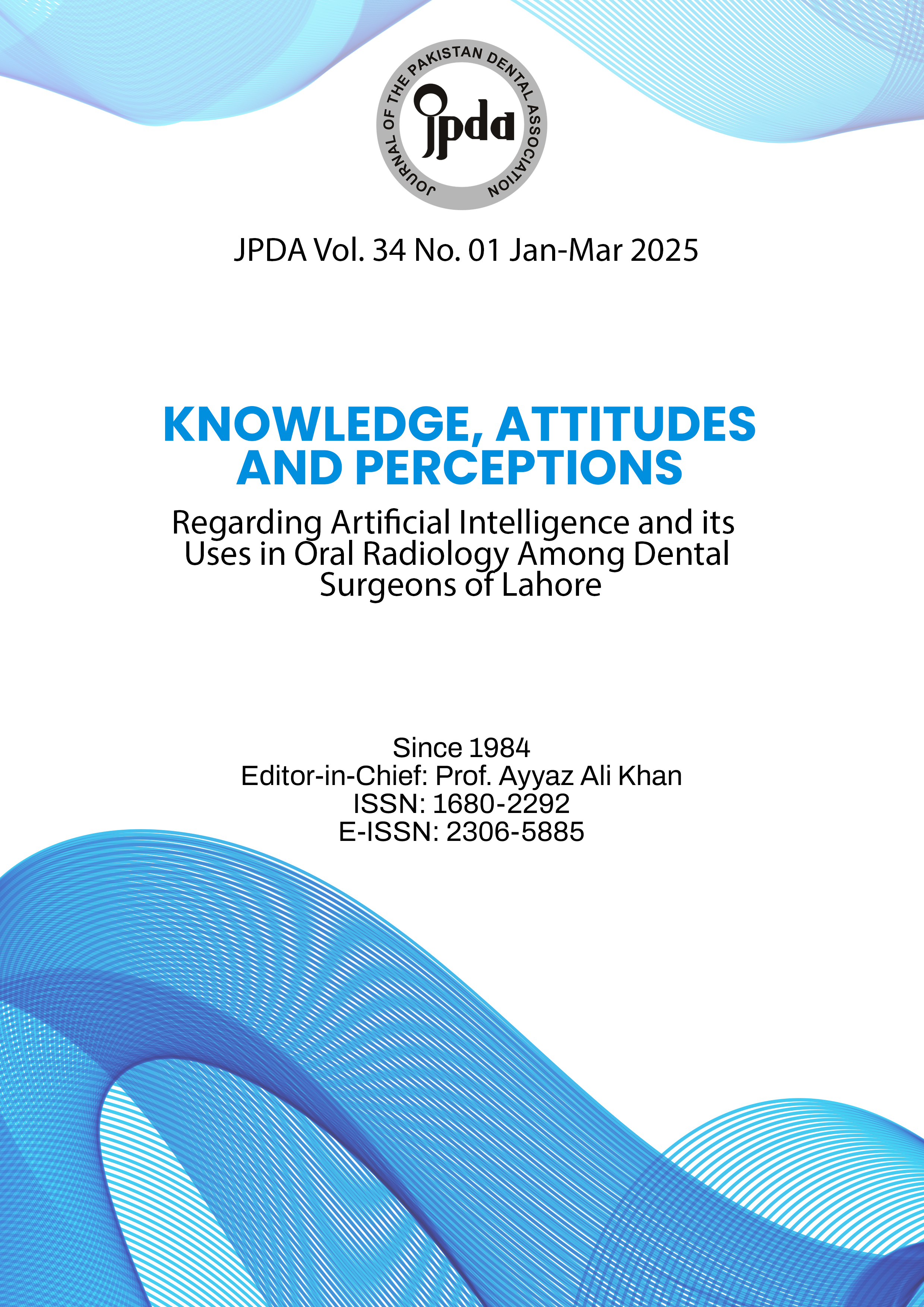 Journal of The Pakistan Dental Association